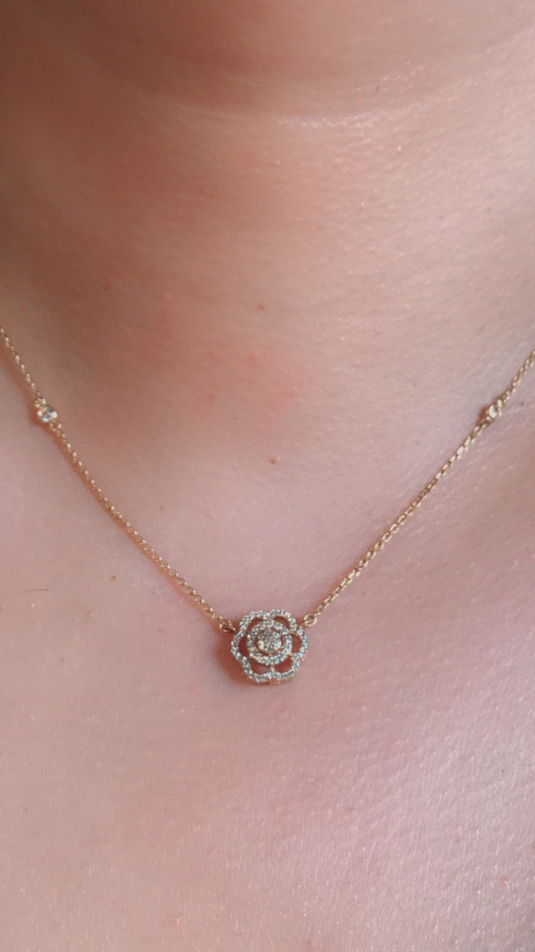 Collier Rose Lina